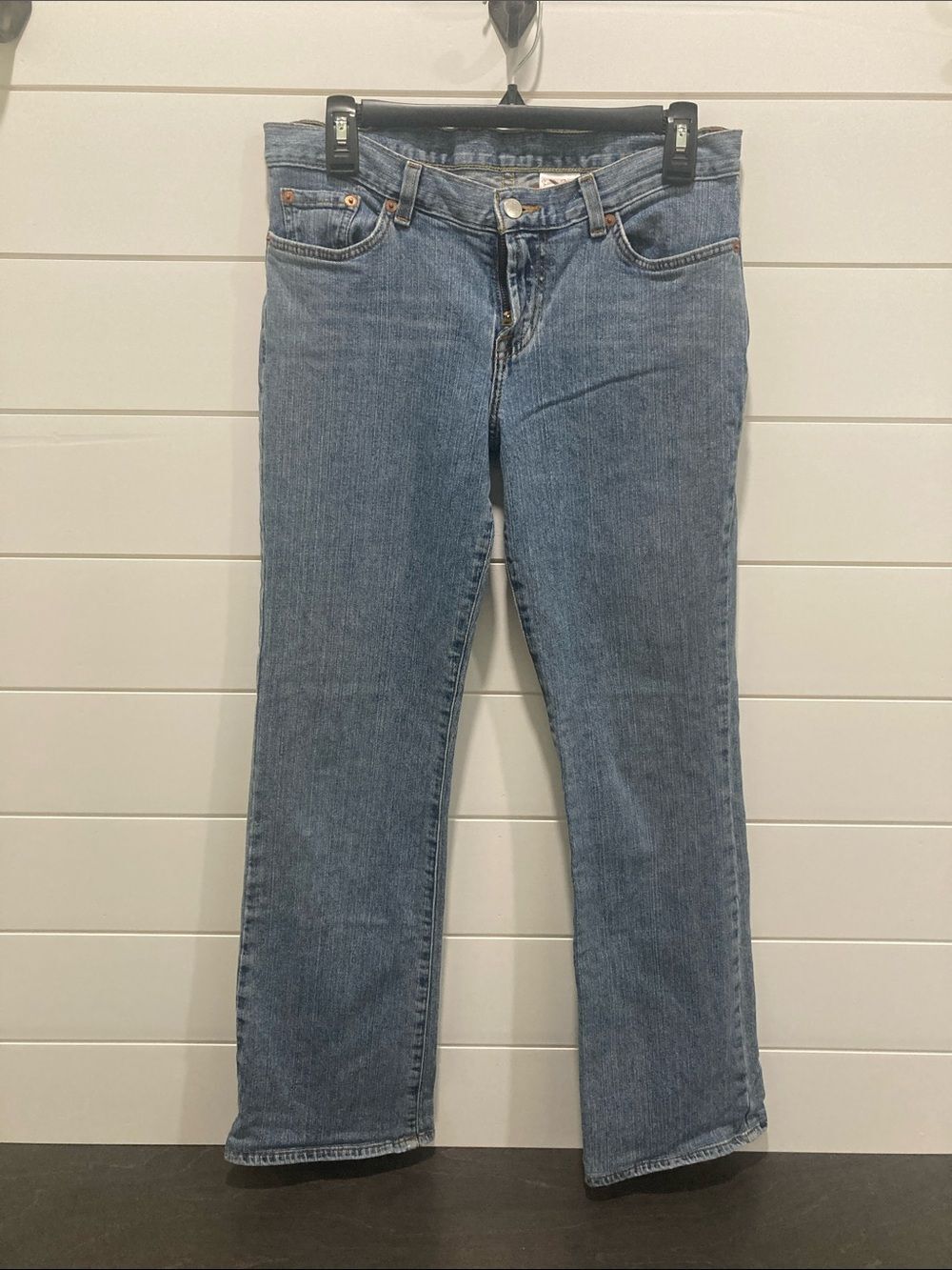 Vintage Y2K Lucky Brand Dungarees- Mid Rise Flare Jeans -Size 6/28 Regular-EUC